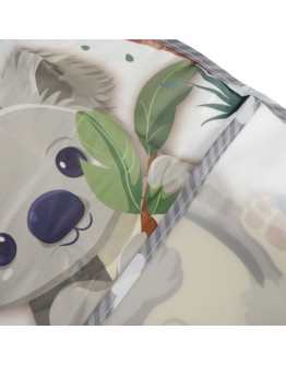 Лигавник с джоб с дълъг ръкав панда